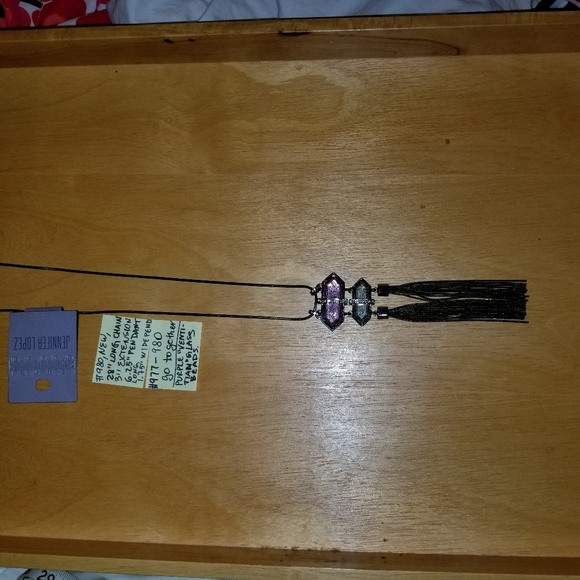 ✅980 NWT RARE Jennifer Lopez Purple Venetian Glass - Picture 8 of 16